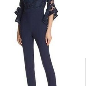 Stunning Black Halo Vivienne Jumpsuit size 10